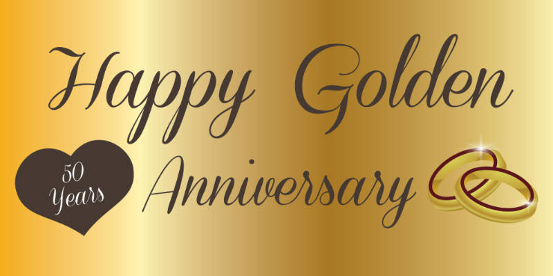 50th wedding anniversary